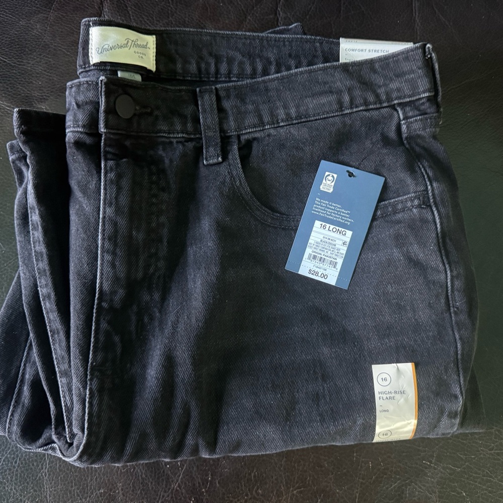 Universal Thread High Rise Jeans - Black